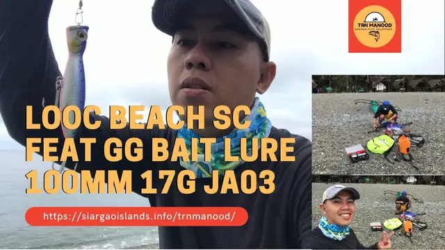 'Video thumbnail for LOOC BEACH SC Featuring GoodCatch Gooseneck Bait Lure 100mm 17g JA03 Ep. 2 | Season 1'