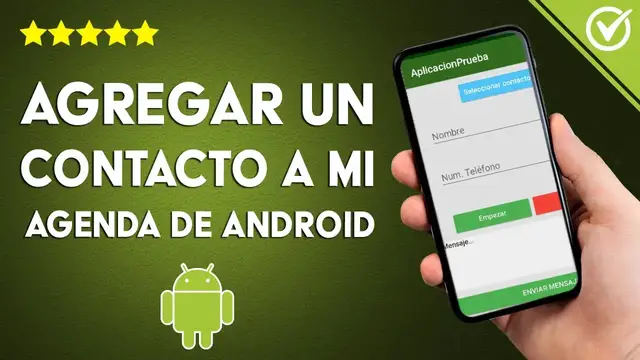 Video thumbnail for ¿Cómo agregar un contacto a mi agenda de ANDROID? - El tutorial más sencillo y rápido