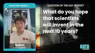 Video thumbnail for Jetpacks are coming, according to Quinn. Ready to take off!