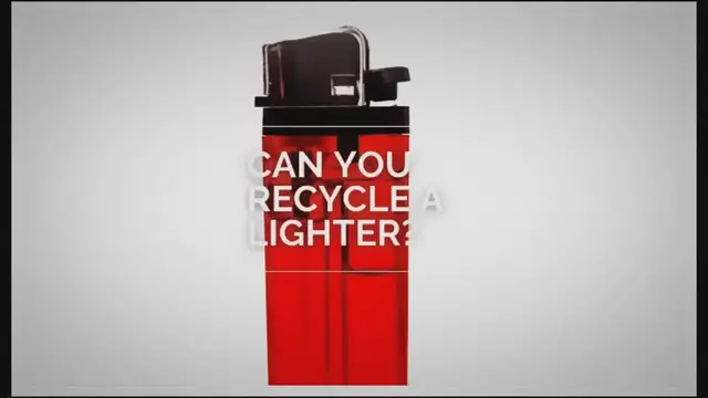 'Video thumbnail for Can You Recycle Lighters?'