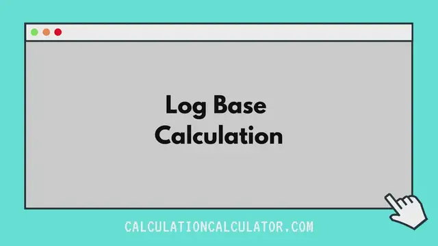 'Video thumbnail for Log Base Calculation'