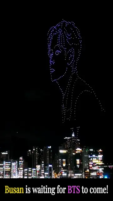 Video thumbnail for 💜✨ BTS Coming Back to Busan: From Drone Sky to Live Vibe! ✨💜