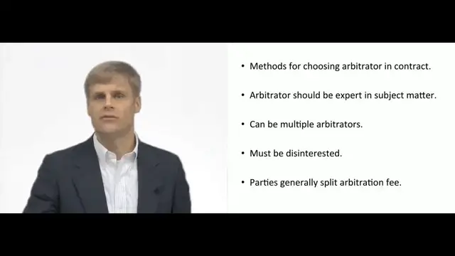 Video thumbnail for Arbitrators