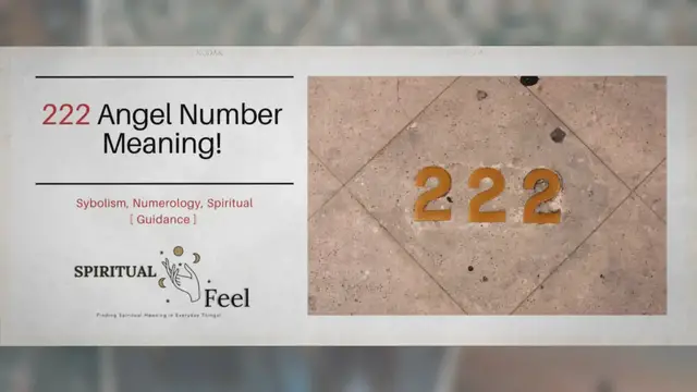 'Video thumbnail for 222 Angel Number Meaning [ Symbolism | Spiritual | Divine Guide ]'