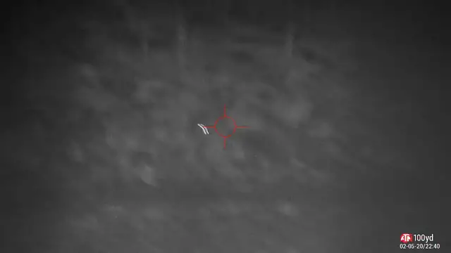 Video thumbnail for 130 yard shot with ATN X-Sight 3 x 14 4K Pro