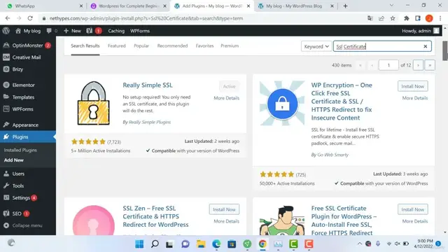 Video thumbnail for Wordpress: Ssl Certificate