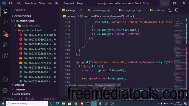 Video thumbnail for How to Delete Uploaded Files From Server in Node.js Automatically After Specified Time Using Rimraf