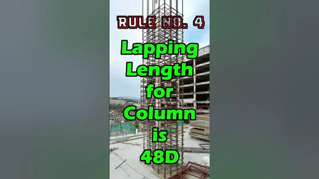 'Video thumbnail for Top 10 Basic Rules of Column Design | #Shorts | Basic Civil Engineering Knowledge'