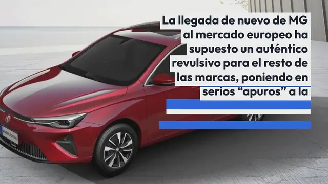 Video thumbnail for MG5, el modelo familiar 100% eléctrico de MG.