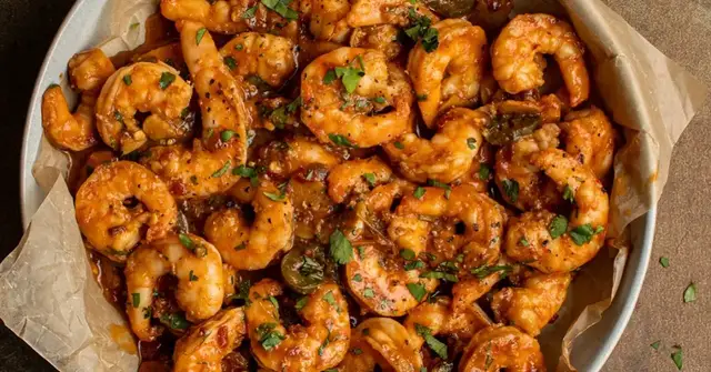 'Video thumbnail for Citrus chile garlic shrimp'