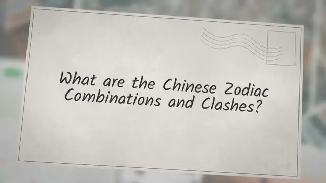 'Video thumbnail for What Are The Chinese Zodiac Combinations And Clashes?'