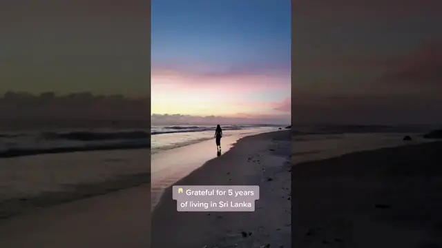 Video thumbnail for Celebrating 5 years in Sri Lanka | Arugam Bay Trip #shorts #srilanka