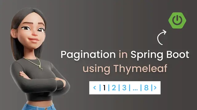 Video thumbnail for Pagination in Spring Boot using Thymeleaf - Spring Boot Tutorial
