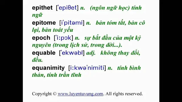 Video thumbnail for Essential Words for the GRE - Lesson 047