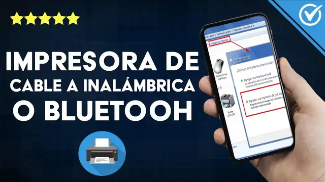 Video thumbnail for ¿Cómo convertir mi impresora de cable a una inalámbrica o con conexión 'BLUETOOTH'?