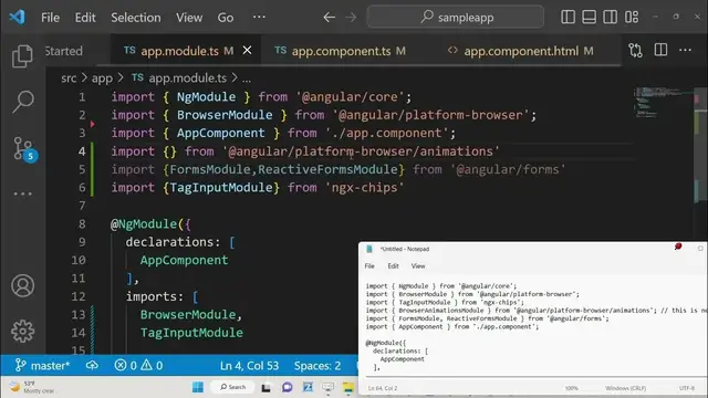 Video thumbnail for Angular 14 ngx-chips Example to Build Material Tag Input Field With Autocomplete in Browser Using TS