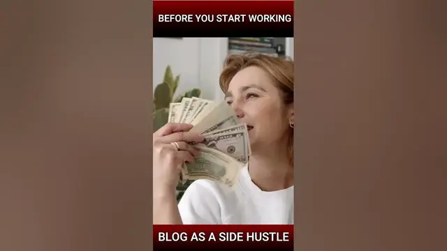 'Video thumbnail for Before You Graduate, Start a Blog To Be Financially Independent #youtubeshorts #blogging'