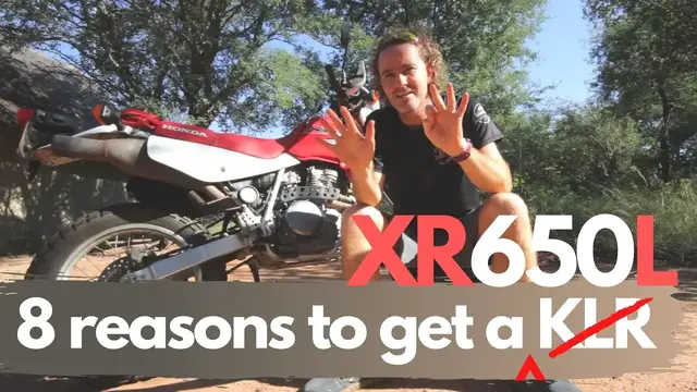 Video thumbnail for Honda XR650L: 8 reasons why it is better than the KLR650
