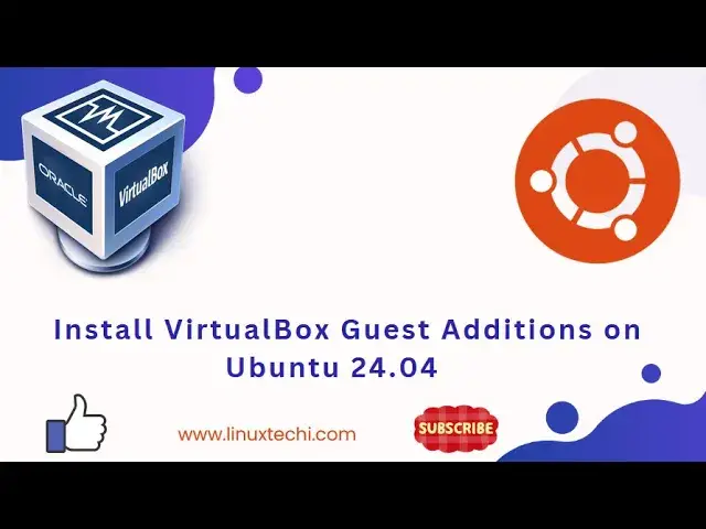 'Video thumbnail for How to Install VirtualBox Guest Additions On Ubuntu 24.04 (Simple Guide)'