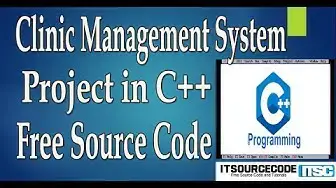 Video thumbnail for Clinic Management System Project in C++ with Source Code Free Download | 2020 C++ Projects
