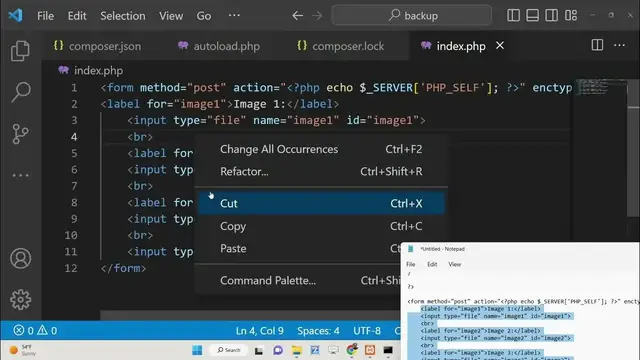 Video thumbnail for PHP 7 TCPDF Example to Add Multiple Images inside PDF Document Using Multiple Form Input Fields