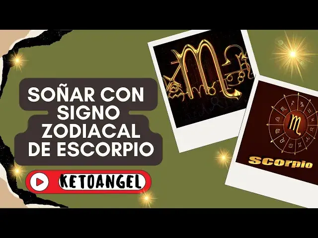 Video thumbnail for Que significa soñar con el signo zodiacal de escorpio