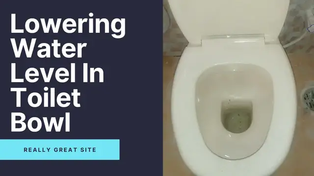 Video thumbnail for Lowering Water Level In Toilet Bowl(5 Different Techniques)