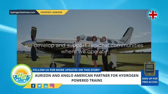 Video thumbnail for Aurizon and Anglo American partner for hydrogen powered trains