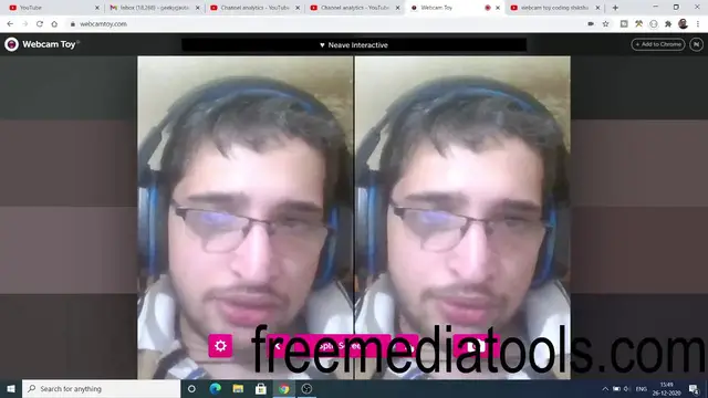 Video thumbnail for Node.js Express Socket.io Webrtc Take Photos With Webcam Cool Filters and Effects - WebcamToy App