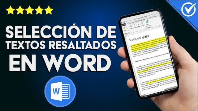 Video thumbnail for ¿Cómo seleccionar textos resaltados en WORD o GOOGLE DOCS? - Windows y Mac