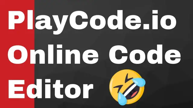 Video thumbnail for PlayCode.io Online Code Editor for Building Apps in Javascript,Reactjs and Vue js Full Example