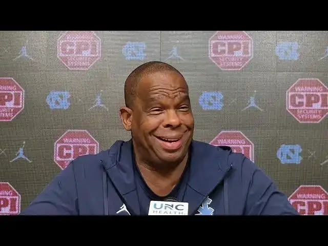 'Video thumbnail for #UNC coach Hubert Davis summer press conference'