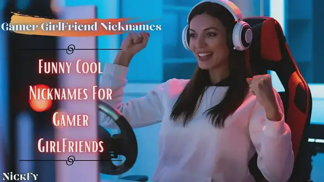 Video thumbnail for Gamer Girlfriend Nicknames | Cool Nicknames For Gamer Girlfriends