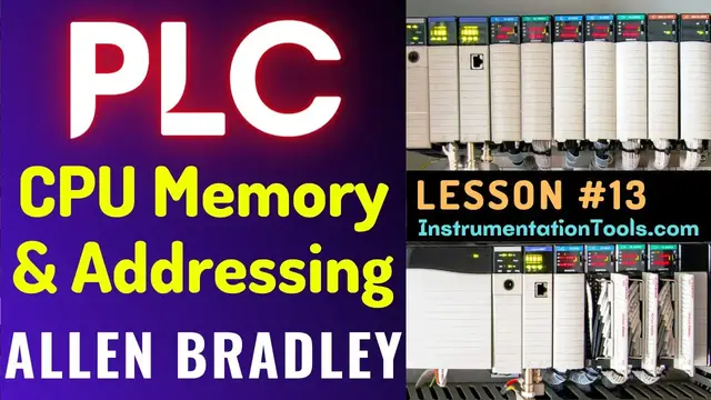 Video thumbnail for PLC Training 13 - CPU Memory and Addressing in Allen Bradley RS Logix 500