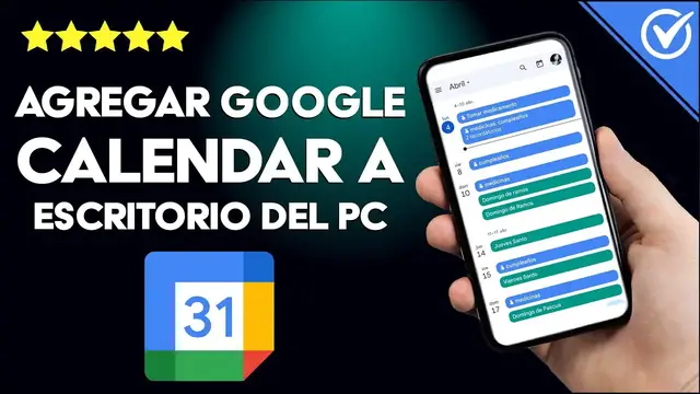 Video thumbnail for ¿Cómo agregar GOOGLE CALENDAR en el escritorio de mi PC Windows o Mac?