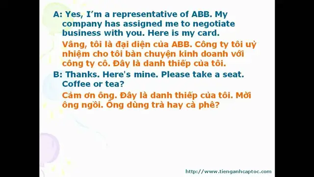 Video thumbnail for English for Trade, Finance, and Bank Unit 07 - Dialogue 004
