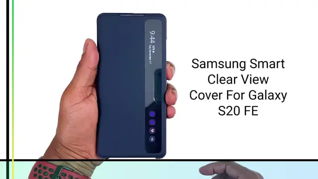 Video thumbnail for Samsung Smart (Flip) Clear View Cover for Galaxy S20 FE Review - is it worth it?