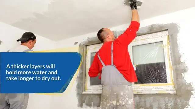 'Video thumbnail for How long Does New Plaster Take to Dry Out before You can paint it?'