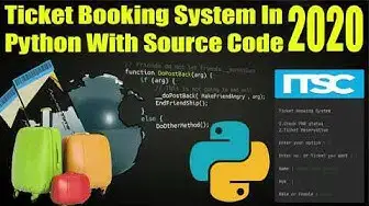 Video thumbnail for Ticket Booking System In Python With Source Code 2023 Free Download
