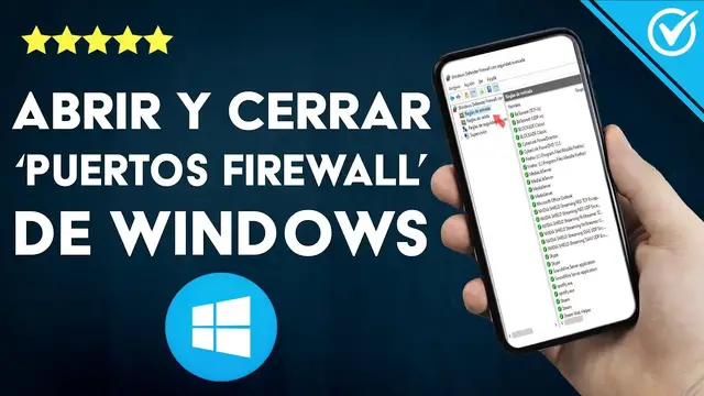 Video thumbnail for ¿Cómo abrir y cerrar los 'PUERTOS FIREWALL' de mi PC WINDOWS? - Mejora seguridad