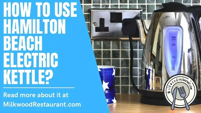 Video thumbnail for How To Use Hamilton Beach Electric Kettle? 6 Superb Steps To Use It