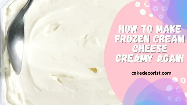 Video thumbnail for How To Make Frozen Cream Cheese Creamy Again