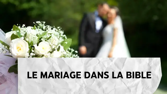 Video thumbnail for Le mariage dans la bible