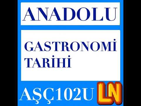 Video thumbnail for AŞÇ102U Gastronomi Tarihi 2024-2025 Vize Soruları