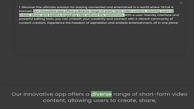 Video thumbnail for banned. Our innovative app offers a diverse range of short-form video content, allowing users to create, share, and explore engaging clips without the restrictions. With a user-friendly interface and powerful editing tools, you can unleas