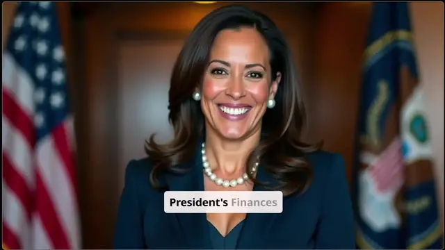 'Video thumbnail for Kamala Harris's Net Worth: A Look at the Vice President's Finances'