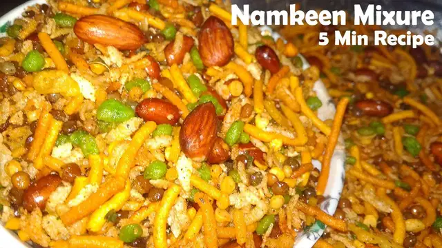 Video thumbnail for नमकीन मिक्सचर बनाने का सही तरीका /  Holi Special Namkeen Mixure Complete Process / Namkeen Making