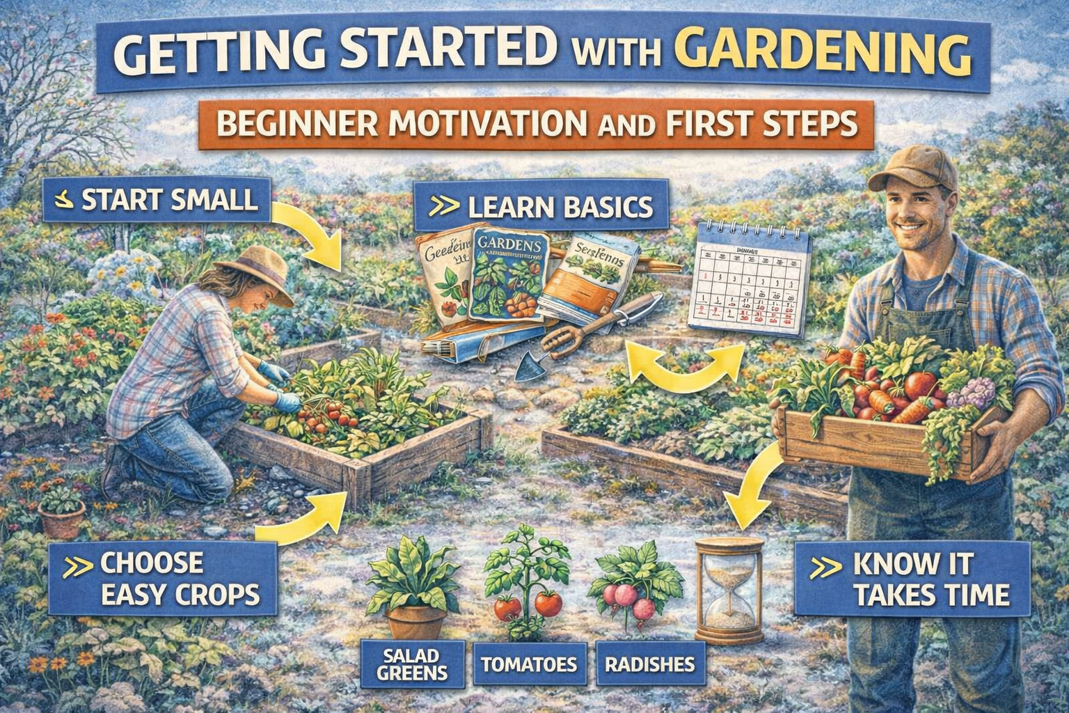Video thumbnail for Getting Started with Gardening | Beginner Motivation and First Steps