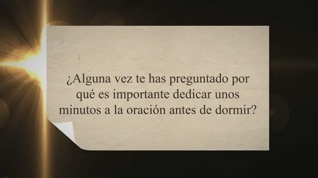 'Video thumbnail for 15 Oraciones de la Noche Antes de Dormir: Paz y Descanso Garantizados'