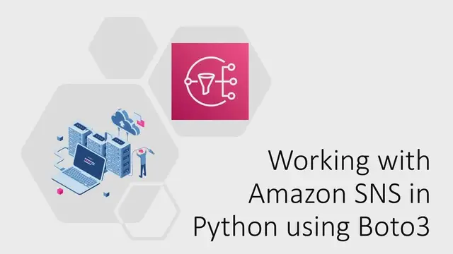 'Video thumbnail for Working with SNS in Python using Boto3'